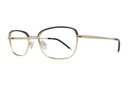 [03760309881850] AYA BLK/GLD 53/19